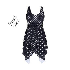 Slimming Tummy Control Swimdress Plus Size Swim Dress Retro Skirt - 28 - NEW